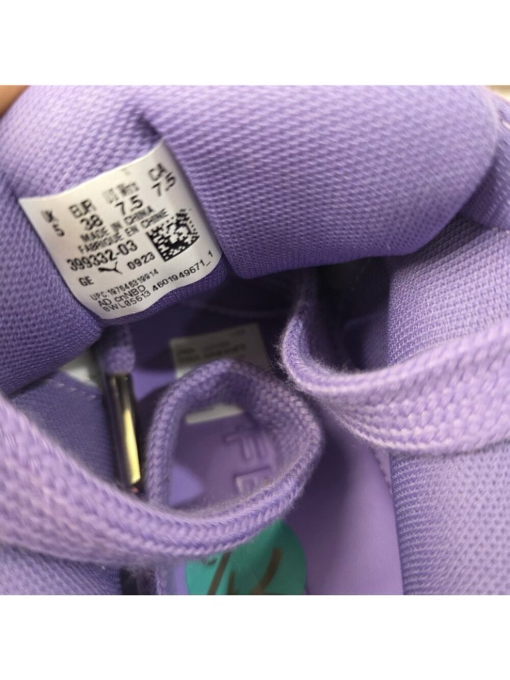 PUMA Rihanna X Fenty Creeper Phatty Lavender Red Shoes Sneakers NEW Womens 7.5 - Picture 11 of 11